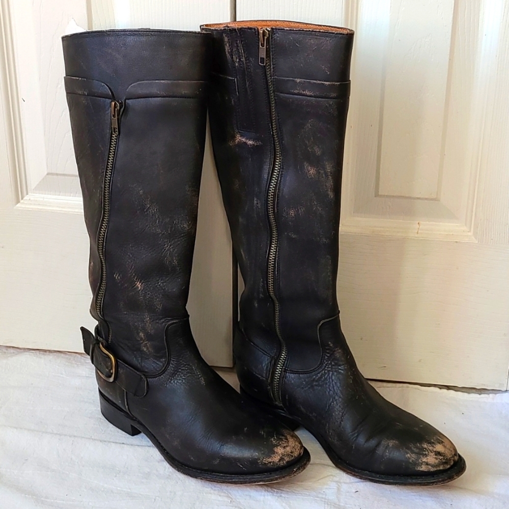 Leather Boots